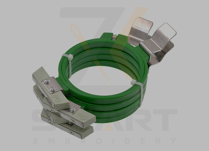 Tirjima Tubular Green Frame Bordando Máquina de Bordado de peças de reposição
