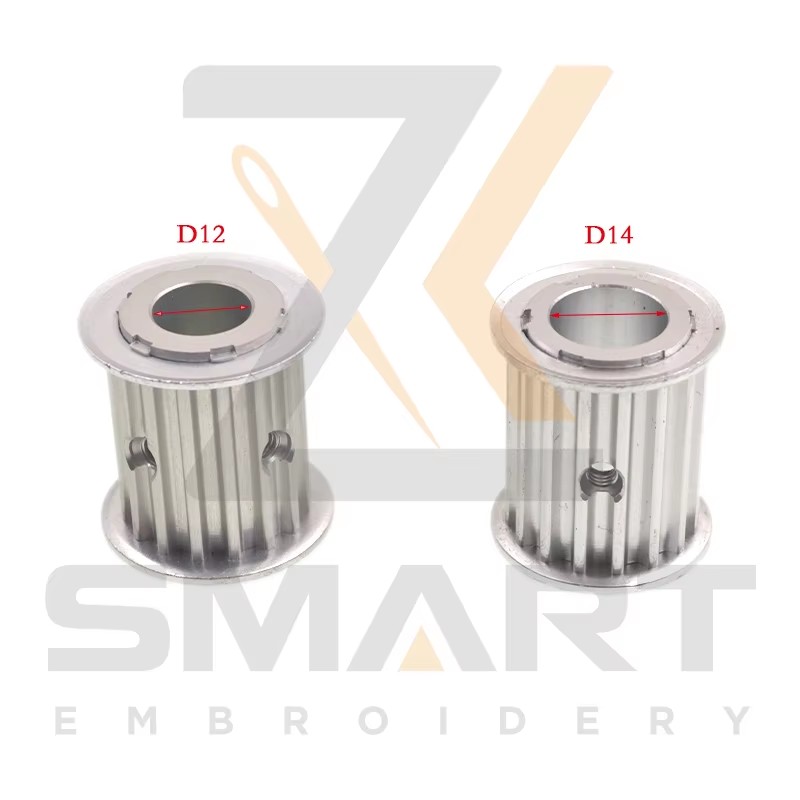 Pulley S5M 16 Dentes para peças de máquinas de embrulho SWF Tajima