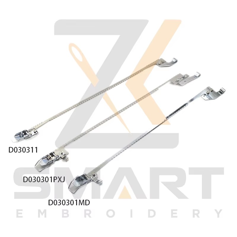 3 Tipos Single Band Presser Lid para Cap Embroidery Driver Embroidery Machine Parts D030311 e D030311