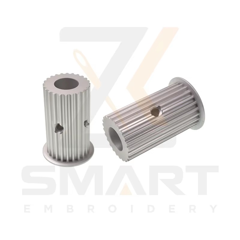 Peças da máquina de embrulhar Tajima Pulley GN0708000000 S5M 24 Dentes D05-S5M-D19-T24-W50