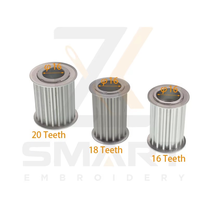 Tajima SWF Embroidery Machine Pulley S5M 16/18/20 Dentes 35MM Largura 501470050S11 UN110030A000 501470050S10 501470040000