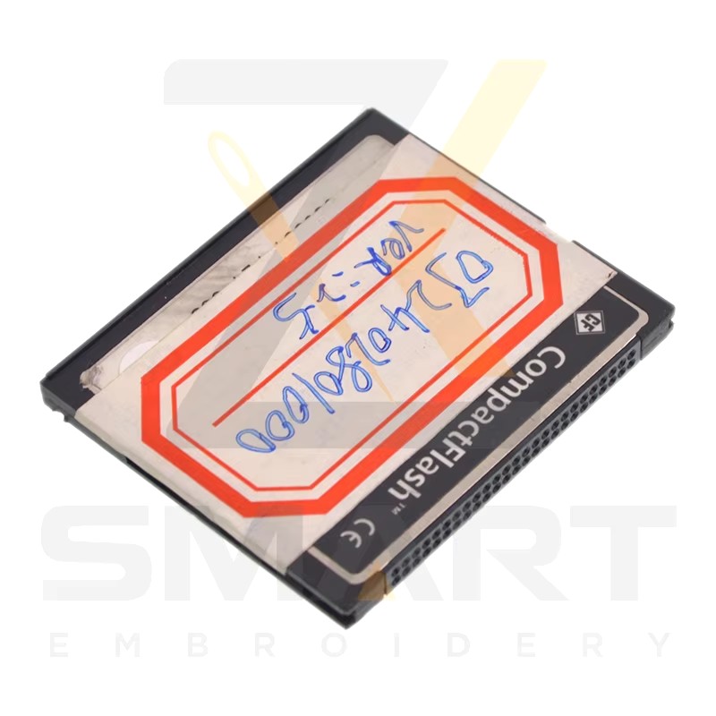 Tajima Compact Flash System Memory Card 0J2402801000 Peças da máquina de embrulho da Tajima ETJ-0J2402801000