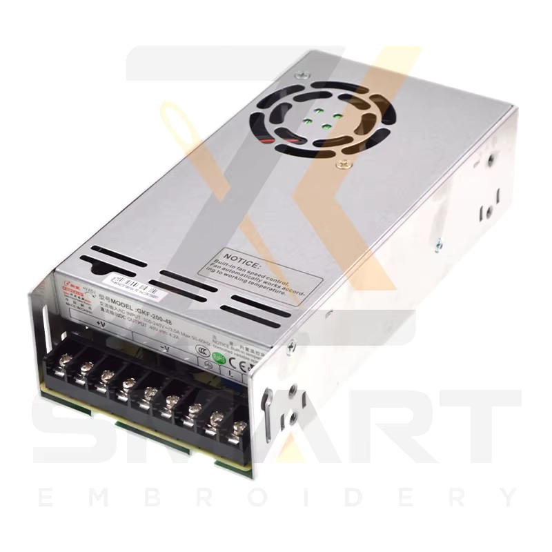 Fornecimento de energia GKF-200-48 Embroidery Machine Parts EMW-GKF-200-48