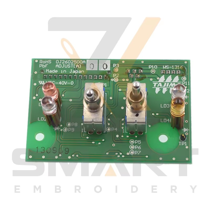 Original Tajima Tension Base Card 0J2602500A00 Peças de máquina de embrulho ETJ-0J2602500A00