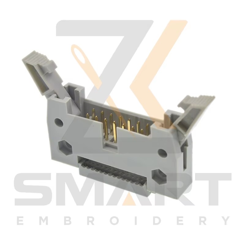 20 Peças Cabo Pressão Tipo de Socket Corno 14 Pins Embroidery Machine Parts E12-DC2-14P