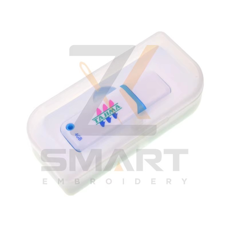 Discos flash originais 4G USB para TMCP TMCR e máquinas de embrulho Tajima de cabeça única ETJ-USB-4G