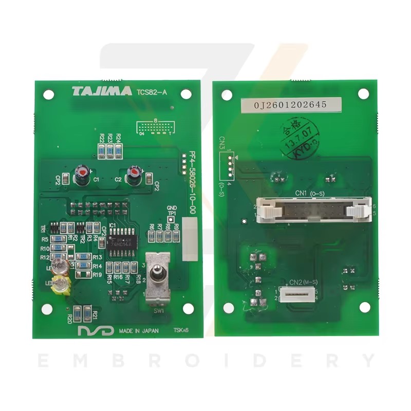 TAJIMA TCS82-A 0J2601301015 0J2601301012 0J2601300000 0J2601301013 FG7213000000 Cartão para Máquina de Embroideria