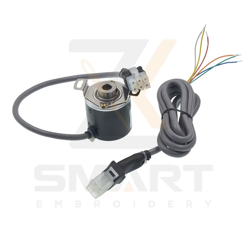 Geral TAJIMA Encoder rotativo 642100040000,EF6600A00000 Peças de máquina de embrulho ETJ-EC01
