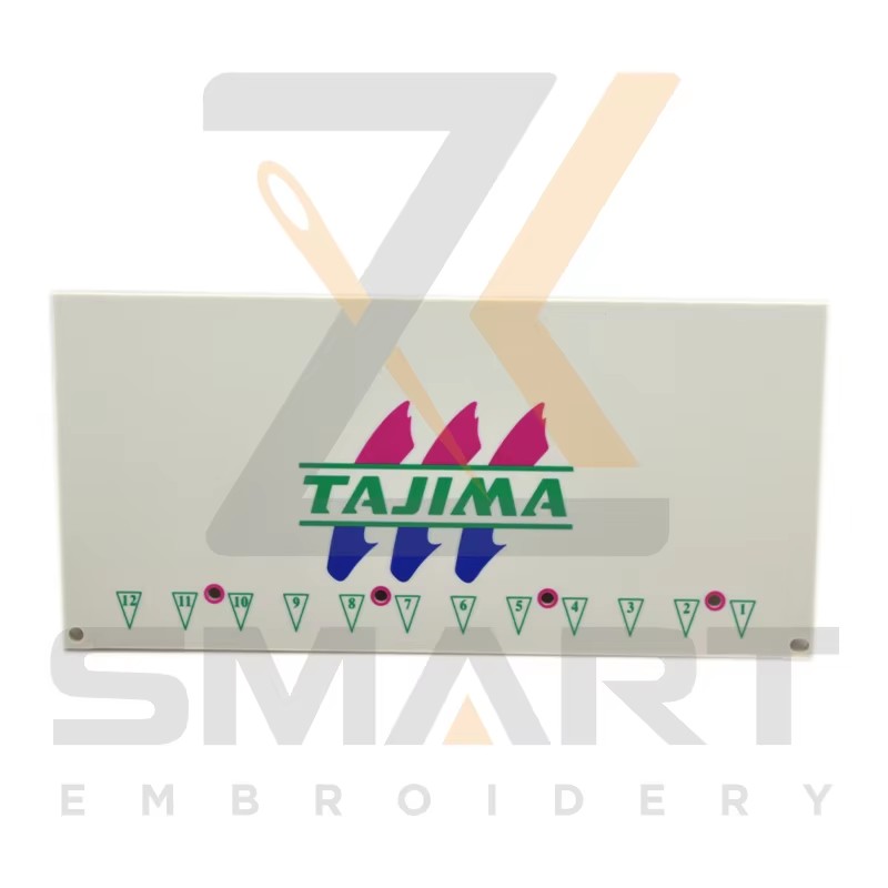 Placa de rosto FN0622021200 para peças de máquina de embrulho Tajima de 12 cores T0302-TJ12