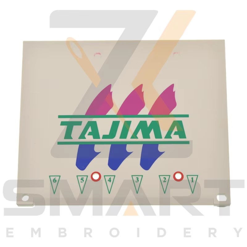 Capa da placa de rosto FN0622020600 6 cores Tajima Peças de máquina de embrulho T0302-TJ06