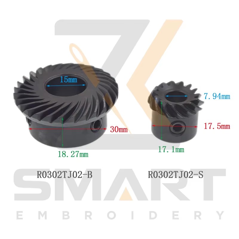 Beverl Gears para máquinas de embrulho Tajima R0302TJ02-B R0302TJ02-S