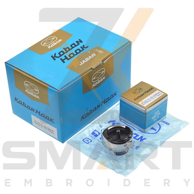 Original Koban DLC Coating Rotary Hook KHS12-RYPICC Para Tajima Barudan SWF China Embroidery Machines R01KHS12-RYPICC-S