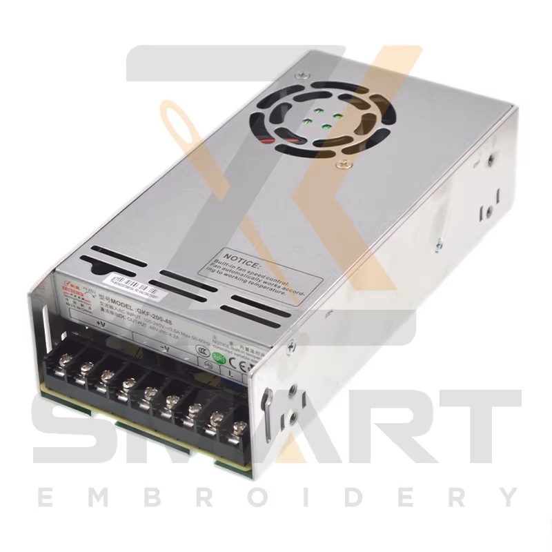 Fornecimento de energia GKF-200-48 Embroidery Machine Parts EMW-GKF-200-48