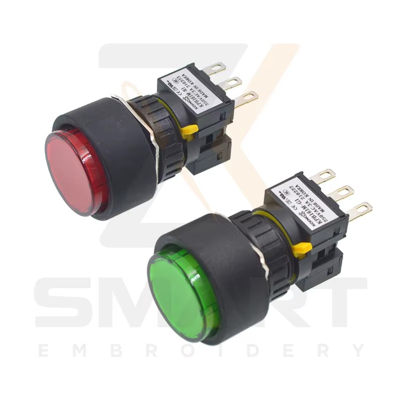 Switch de botão da máquina de embrulho SWF original KPB161M-G1 KPB161M-R1