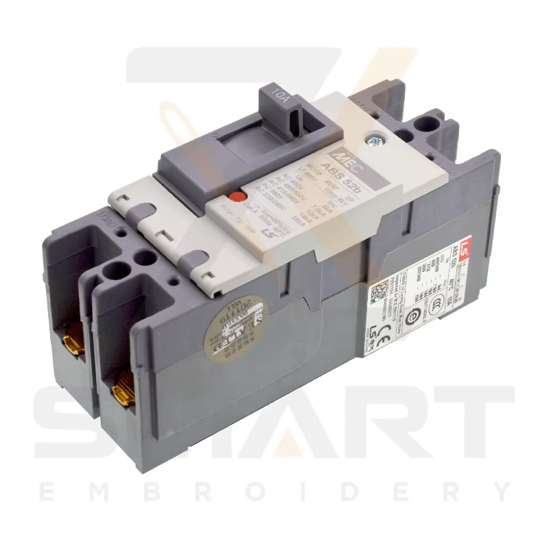 Comutador de proteção contra vazamento ABS 52b 2P 10A 15A para máquina de embrulho SWF