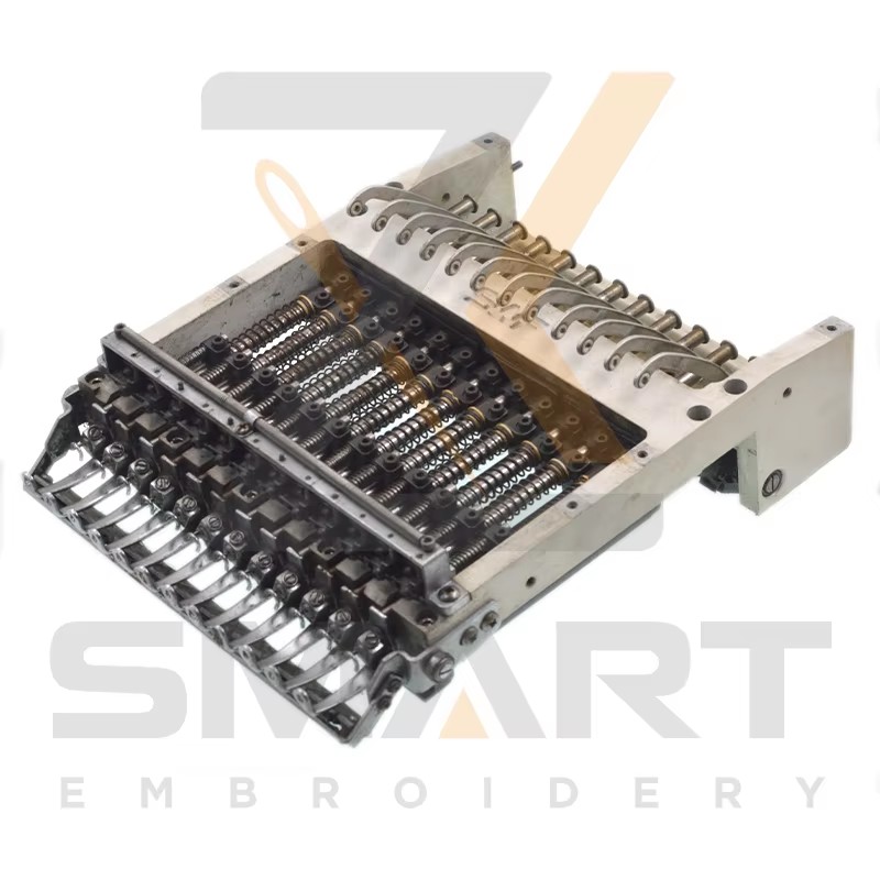 12 cores usadas SWF Needle Bar Case Assy para HB SA série peças de máquina de embrulho N0101SWF1202