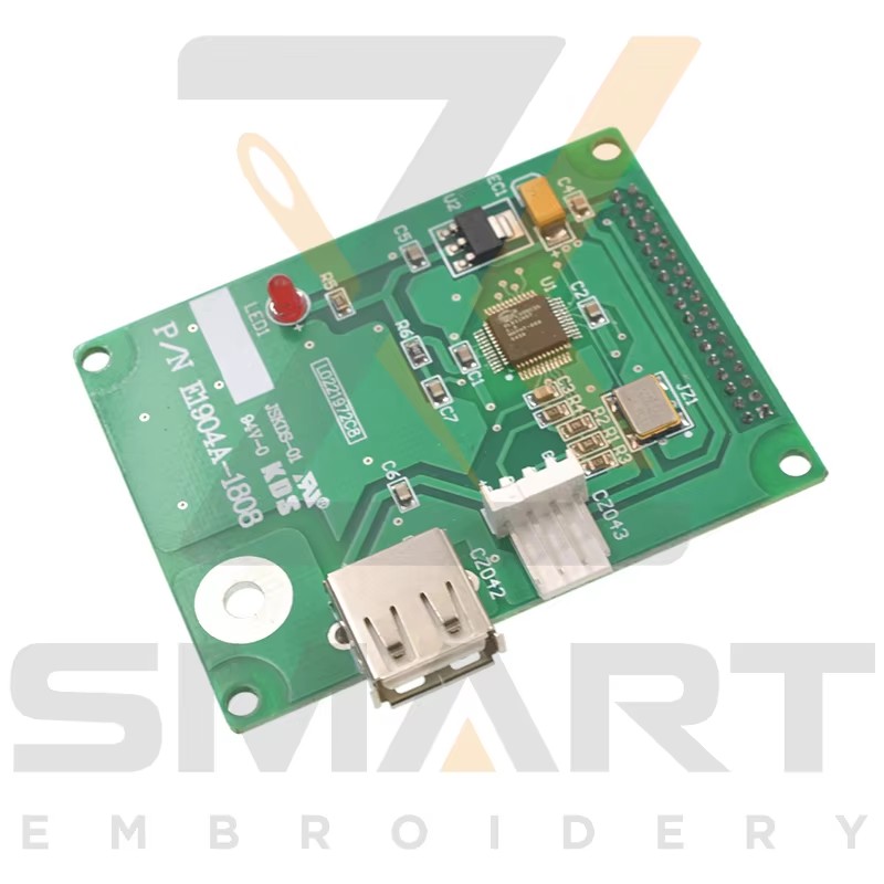 DAHAO E1904 cartão de porta USB para máquinas de embroideria chinesa EDH06-E1904-C