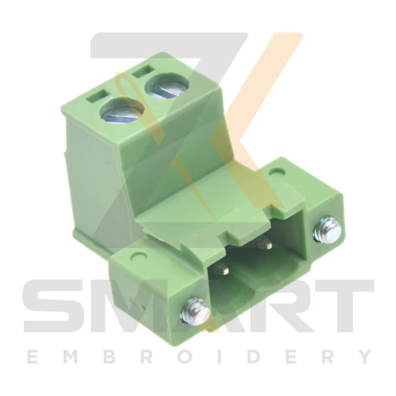 10 peças L tipo 2 pinos conector masculino para peças de motor de máquina de embrulho E12-CZ-L2-M