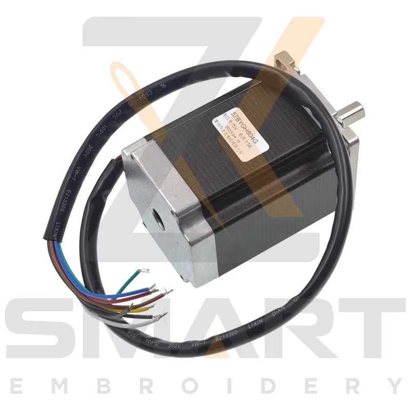 Motor 57BYG804G 8 Cabos China Embroidery Machine Parts EDH03-57BYG804G