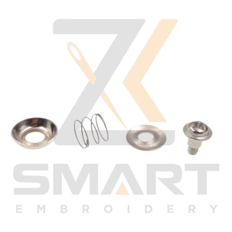 10 kits Barudan Embroidery Machine Parts KF250220 KF250241 KF250231 KF250250 Guard Thread Disc Thread Hook Suporte Primavera