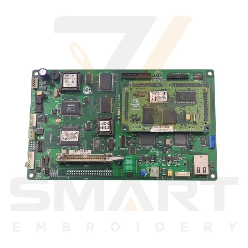 Usado DAHAO E8801 placa-mãe CPU para A68 A88 máquina chinesa embroidery EDH0101-E8801-U