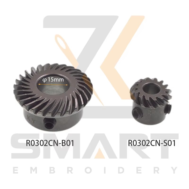 Boa Qualidade Rotary Hook Bevel Gear 15mm Buraco China Embroidery Machine Parts