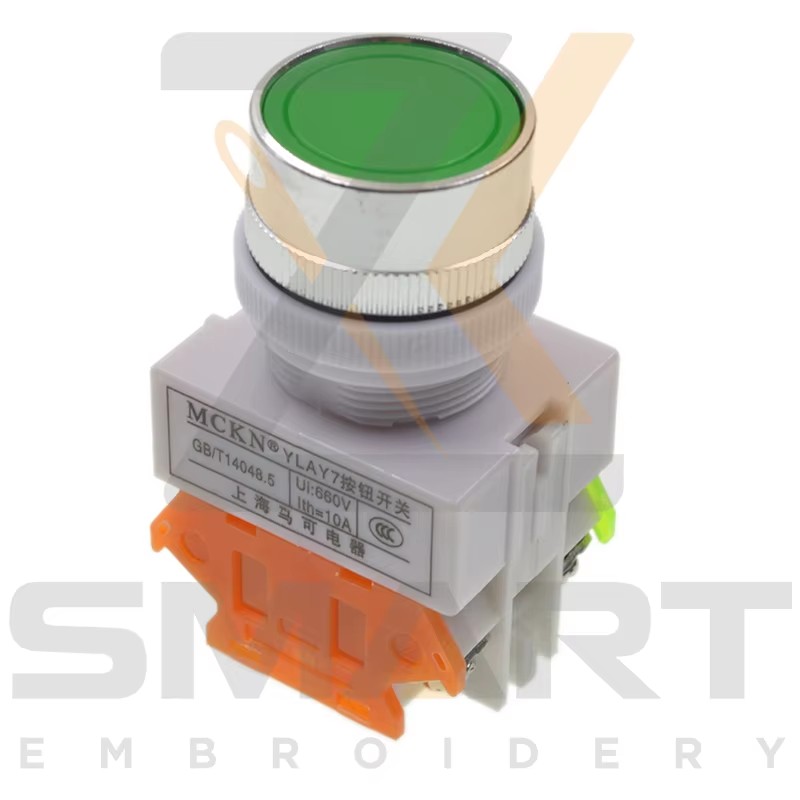 Compressor de botão Verde Vermelho YLAY7 Peças de máquina de embrulho EDH06-YLAY7