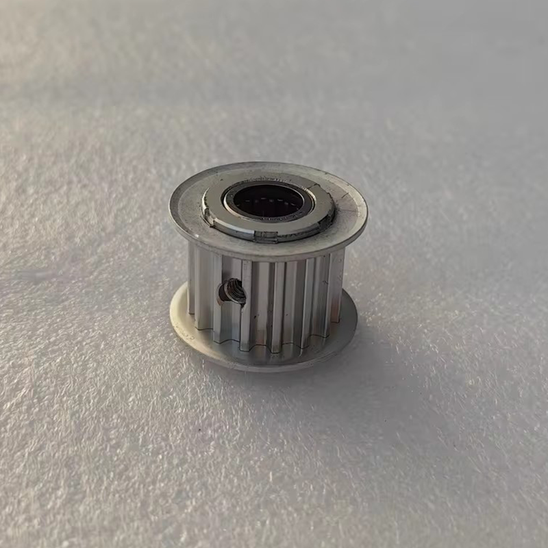 Pulley 501430060S11 CX0715010000 S5M 16 dentes com rolamentos para máquinas de embrulho Tajima D05-S5M-D14-T16-W15-AF